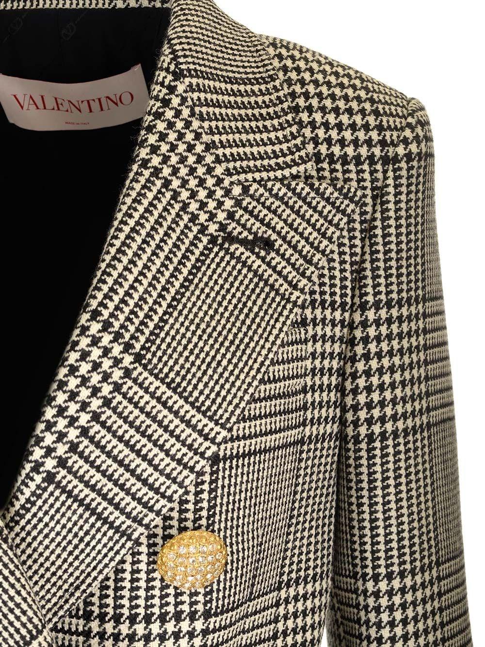 Al Duca D'Aosta Valentino Garavani Blazer In Lana Pied De Poule