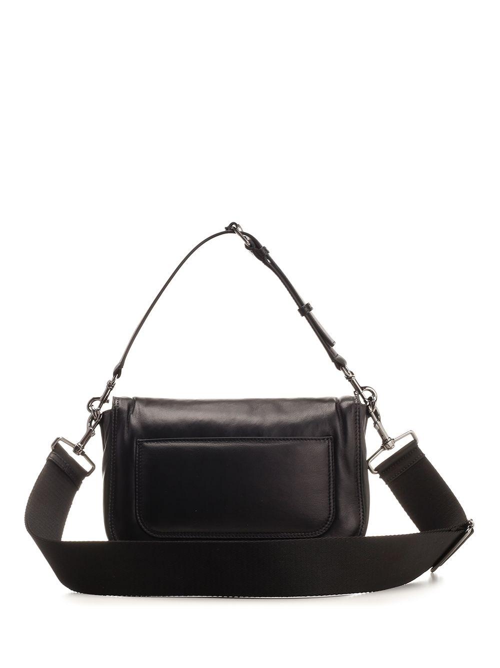 Al Duca D'Aosta Valentino Garavani BORSA A TRACOLLA VALENTINO GARAVANI NOIR IN NAPPA