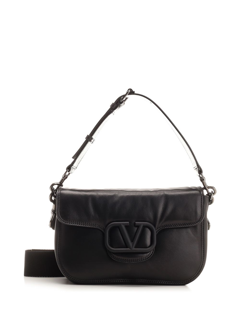 Al Duca D'Aosta Valentino Garavani BORSA A TRACOLLA VALENTINO GARAVANI NOIR IN NAPPA