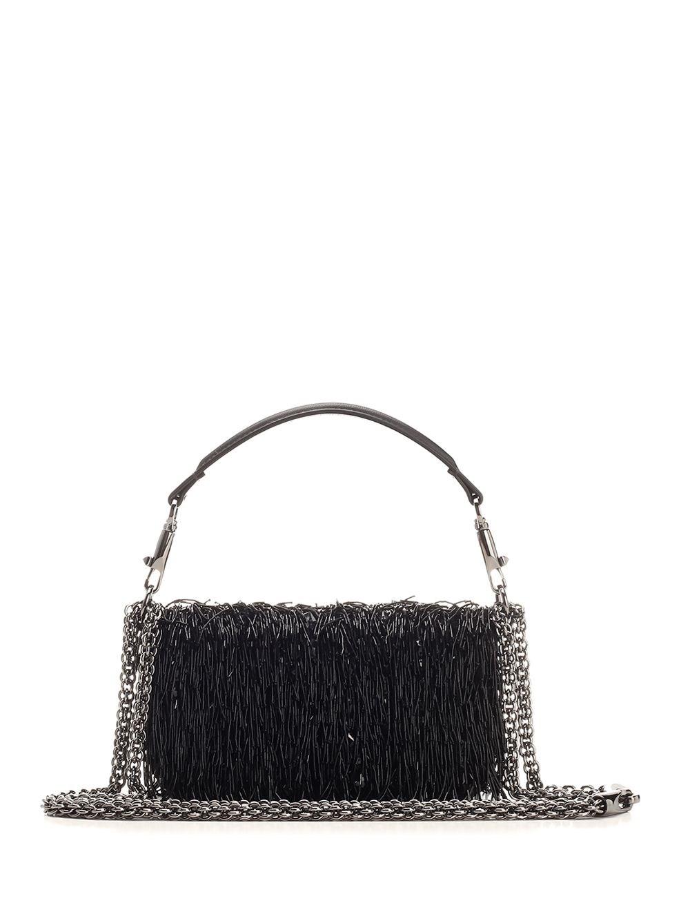 Al Duca D'Aosta Valentino Garavani Borsa Piccola "Locò" Con Frange