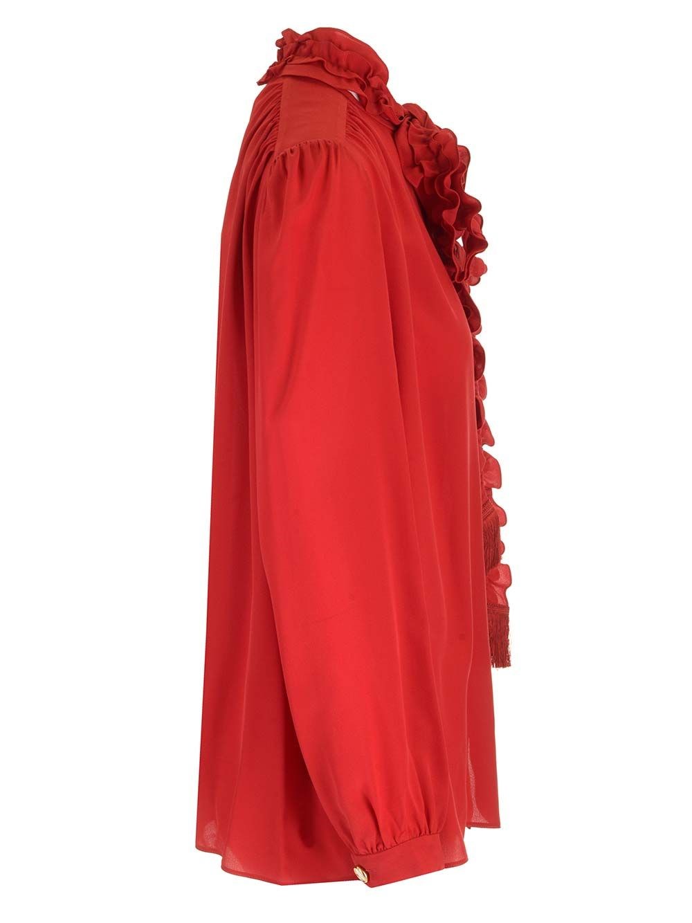 Al Duca D'Aosta Valentino Garavani Camicia In Crepe De Chine