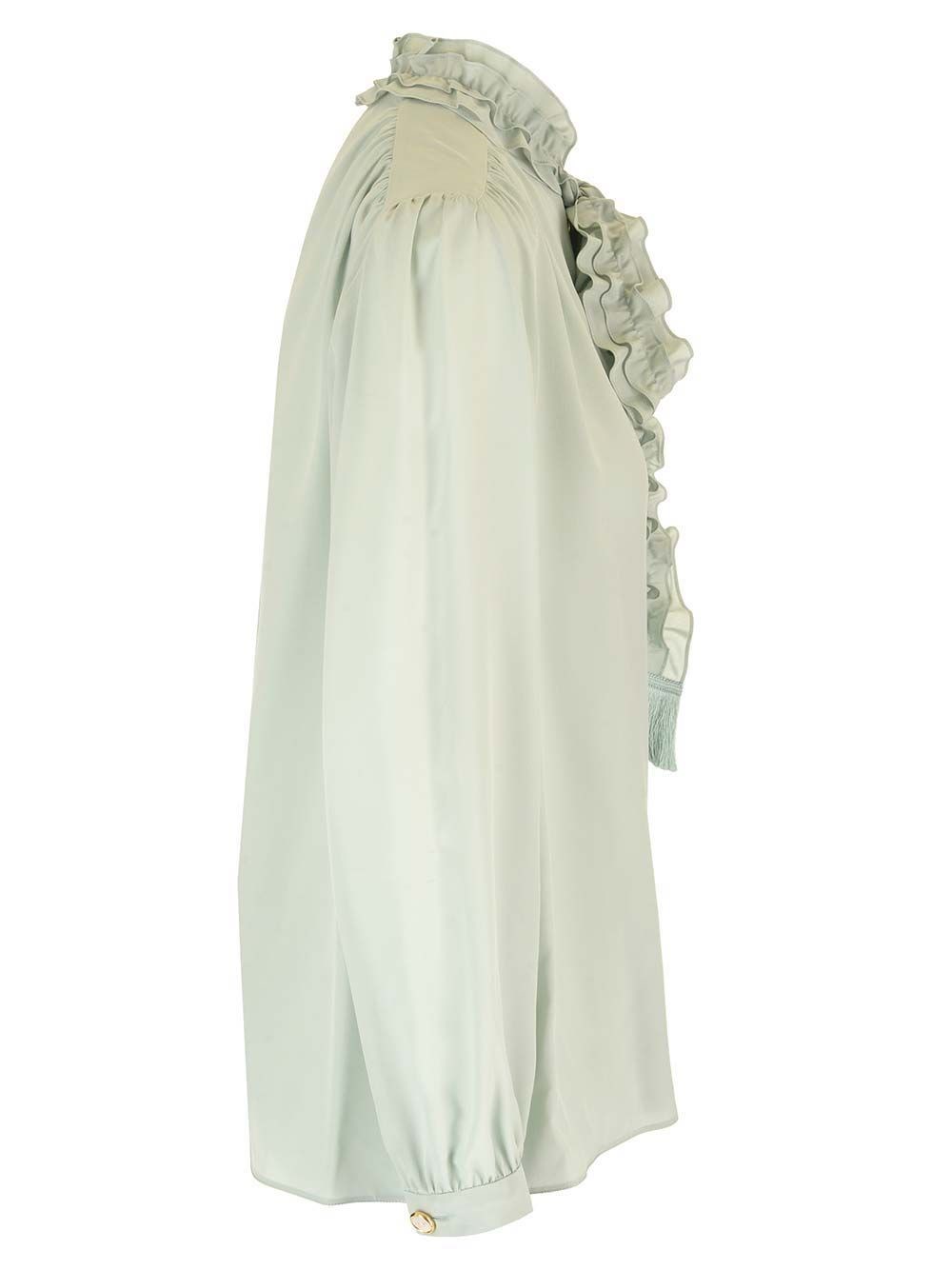 Al Duca D'Aosta Valentino Garavani Camicia In Crepe De Chine