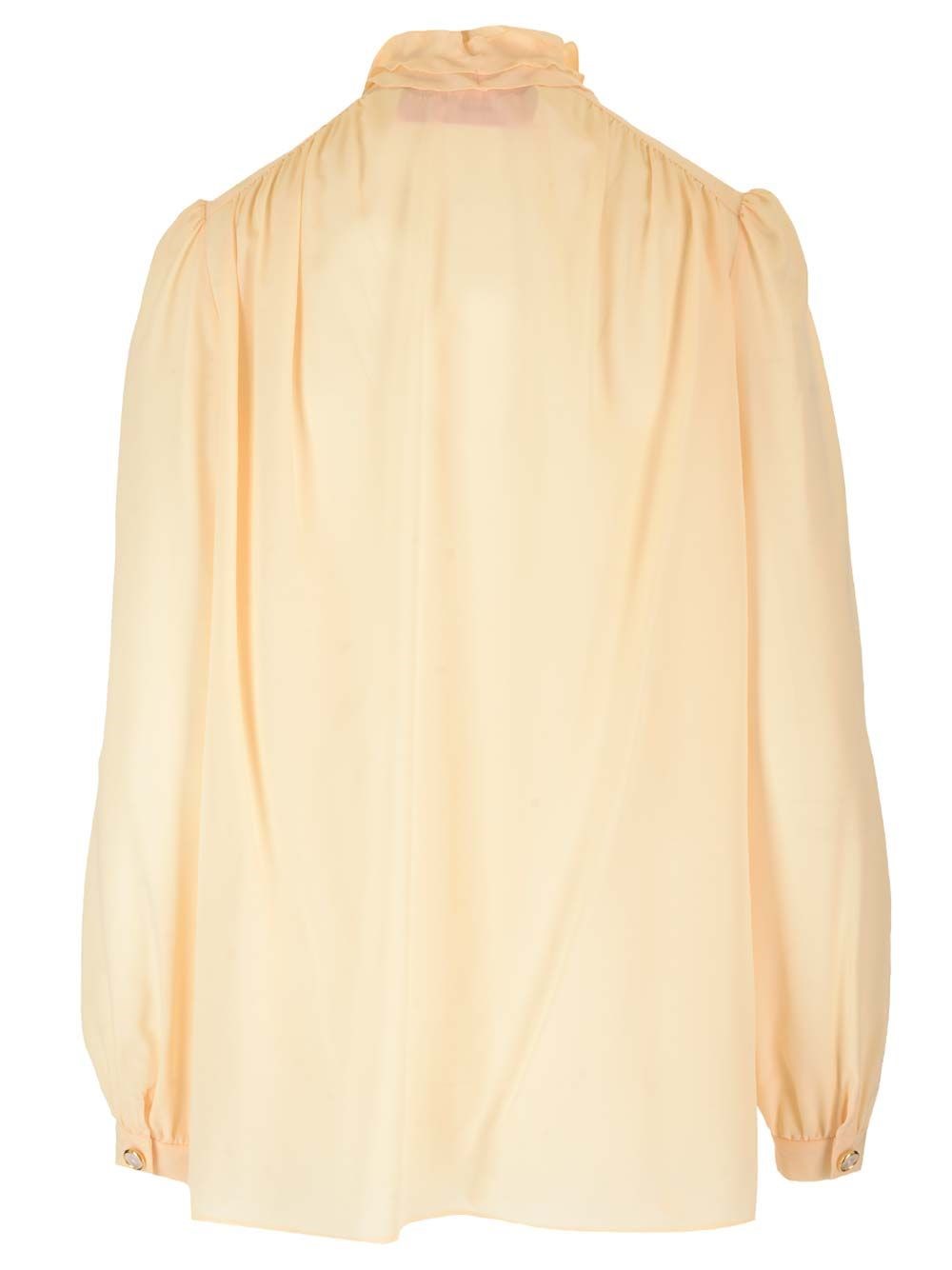 Al Duca D'Aosta Valentino Garavani Camicia In Crepe De Chine