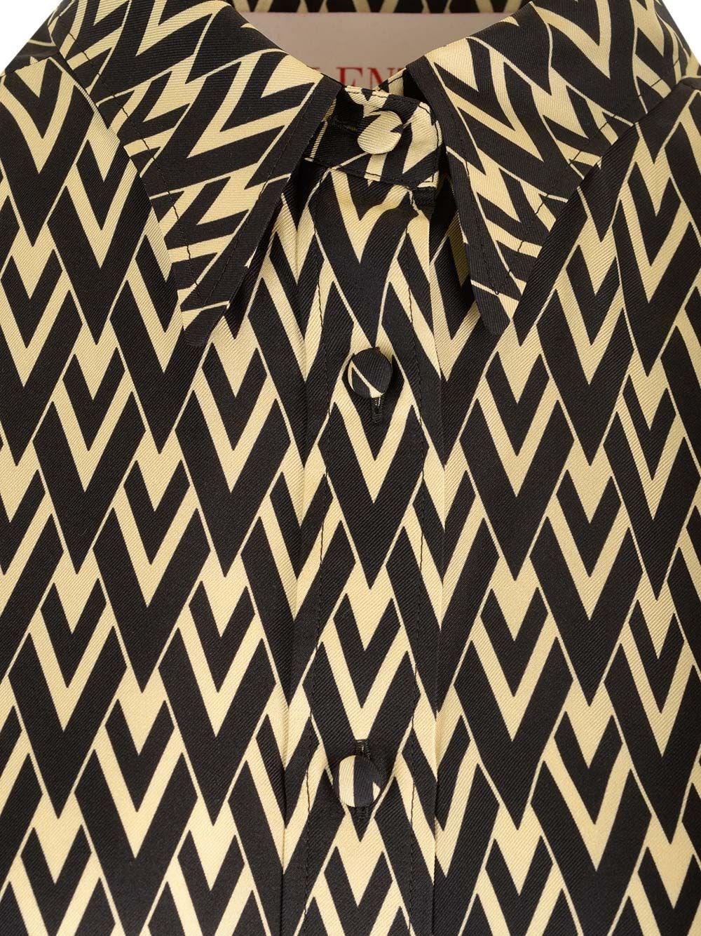 Al Duca D'Aosta Valentino Garavani Camicia In Twill