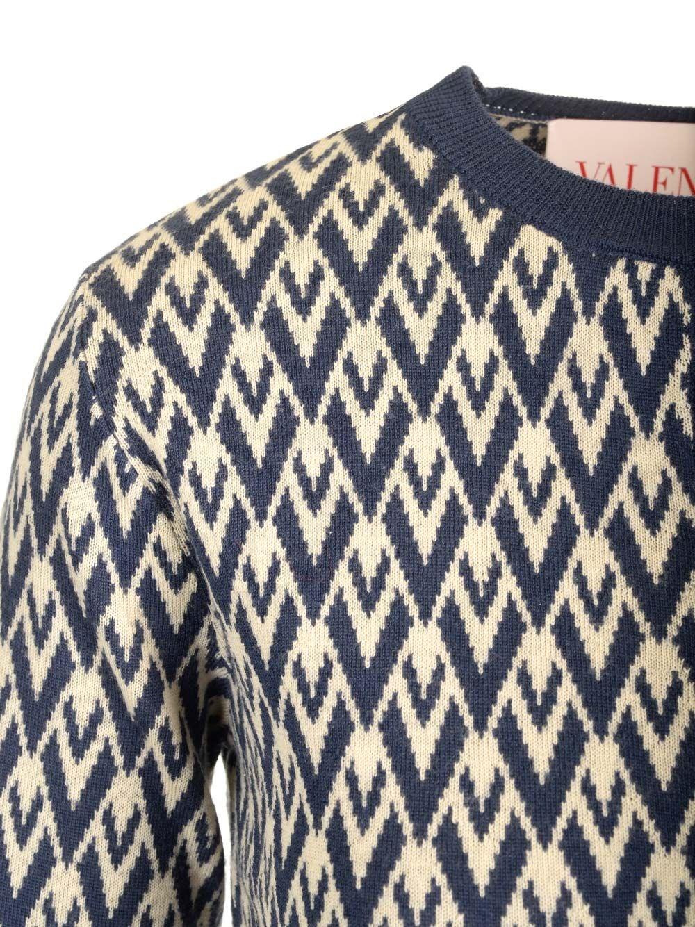 Al Duca D'Aosta Valentino Garavani Cardigan "Toute La Vie"