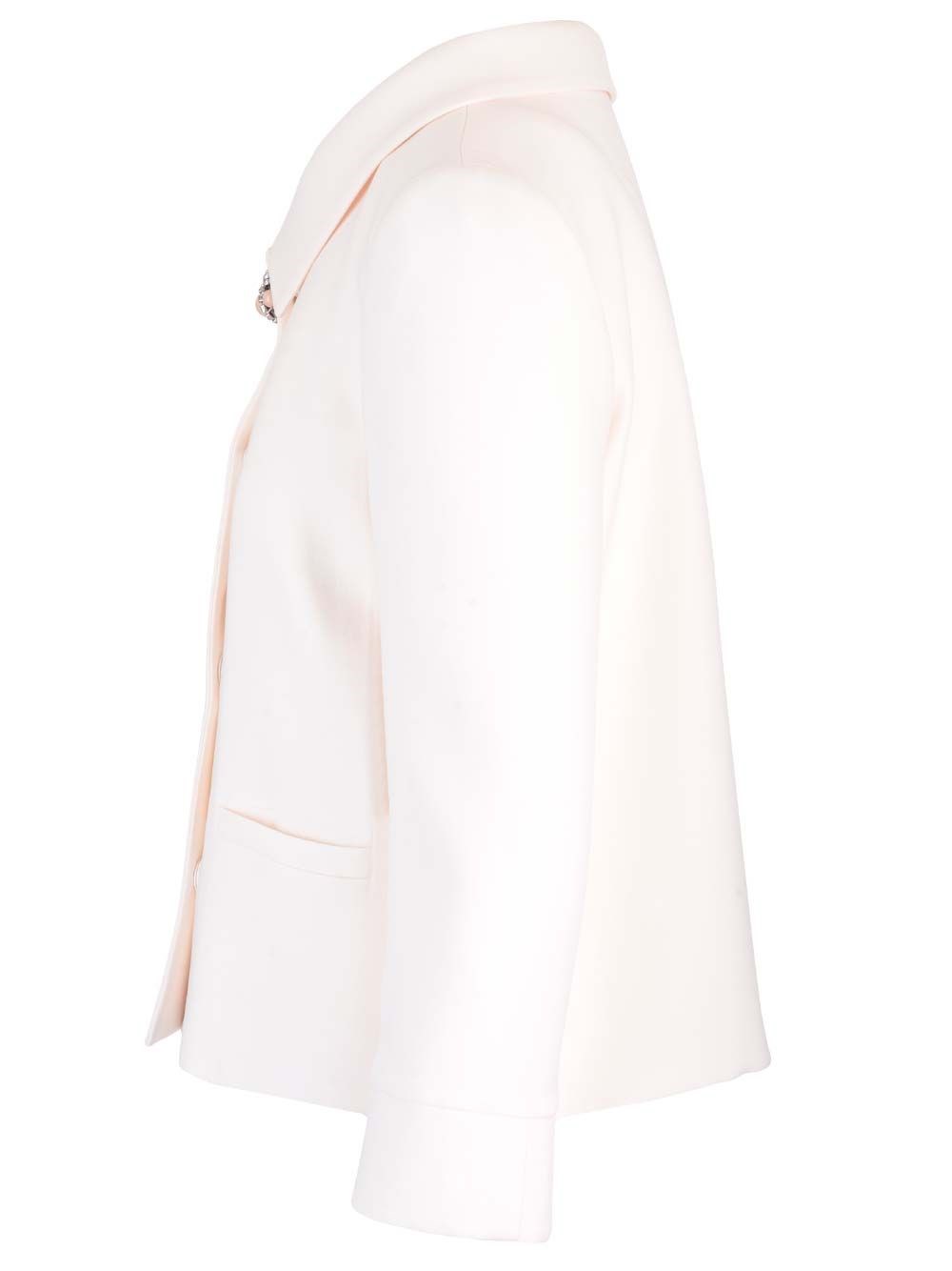 Al Duca D'Aosta Valentino Garavani Giacca In Crepe Couture