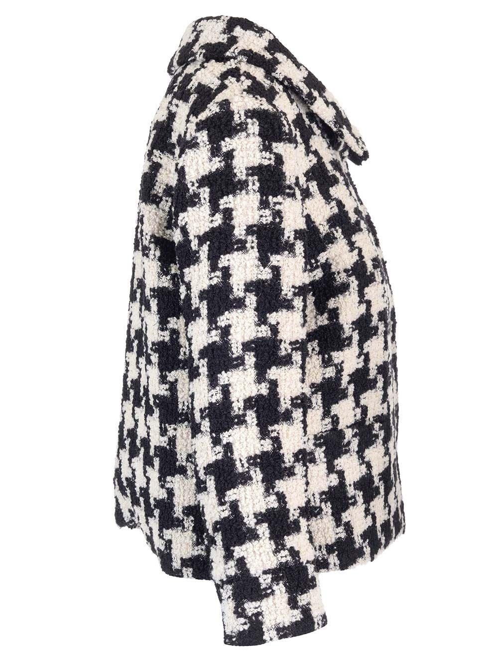 Al Duca D'Aosta Valentino Garavani Giacca In Macro Pied De Poule