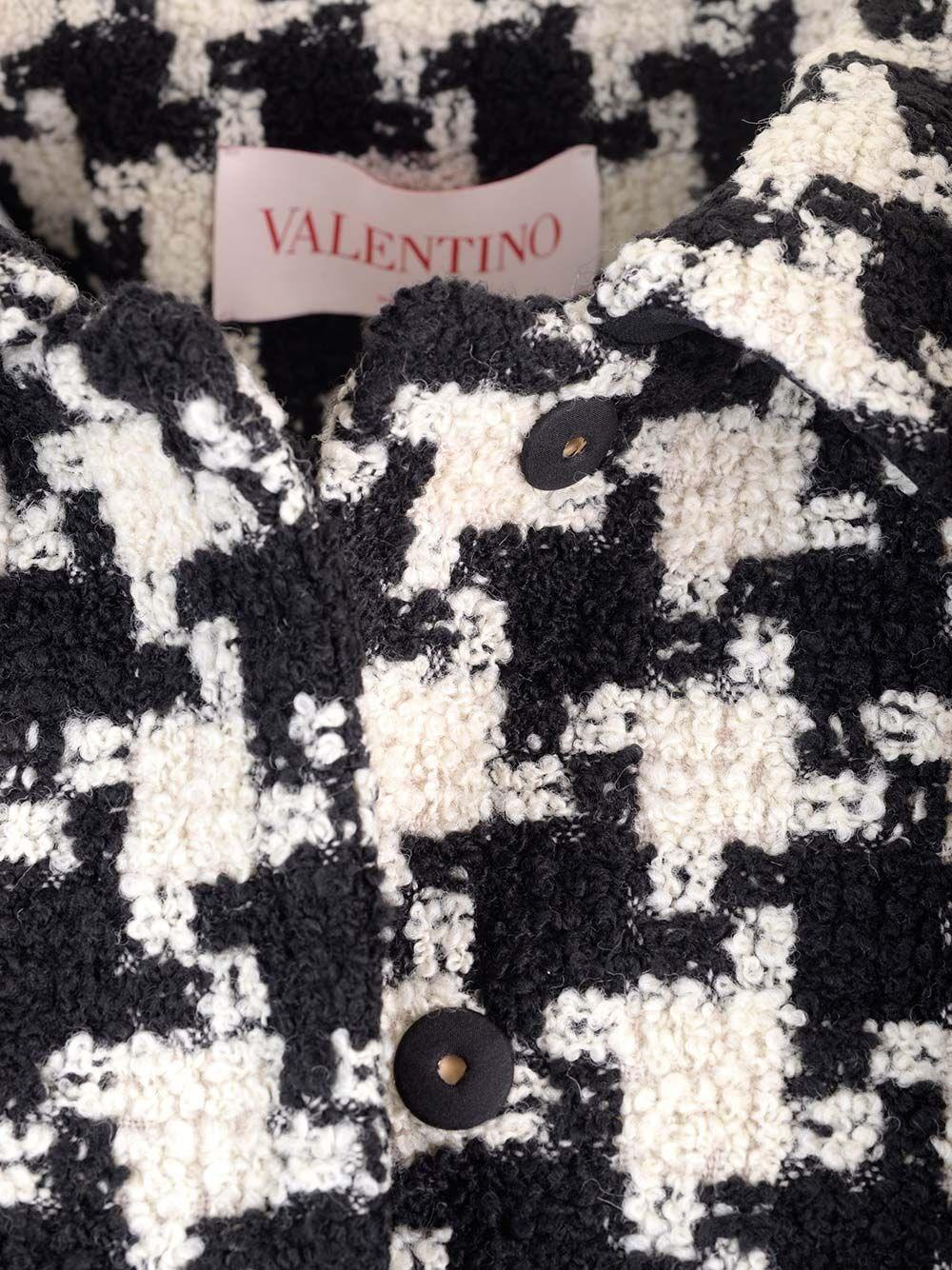 Al Duca D'Aosta Valentino Garavani Giacca In Macro Pied De Poule