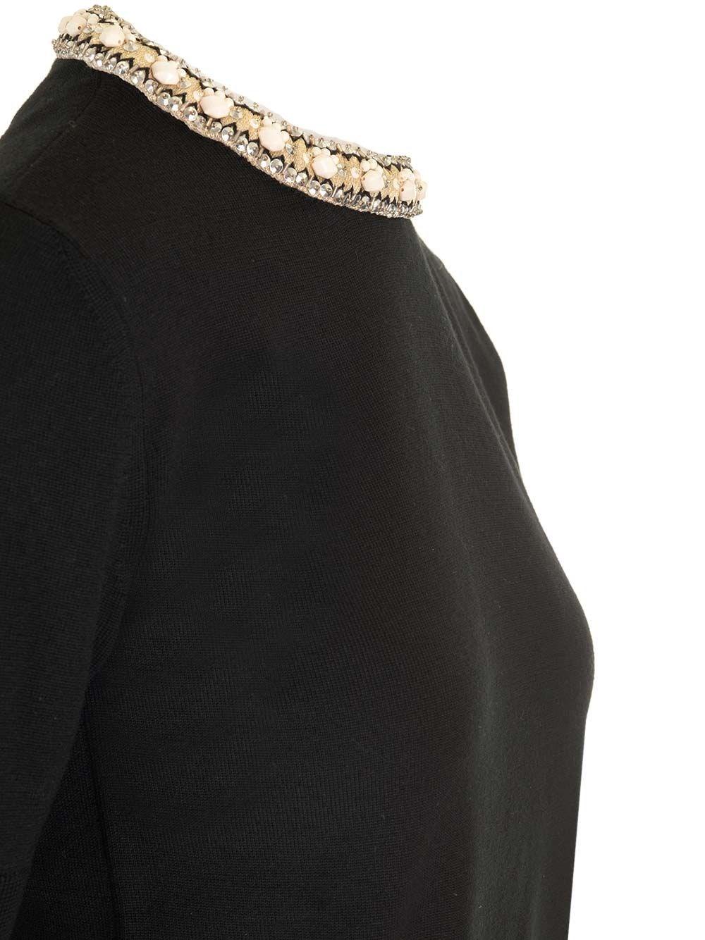 Al Duca D'Aosta Valentino Garavani Maglia In Lana Ricamata