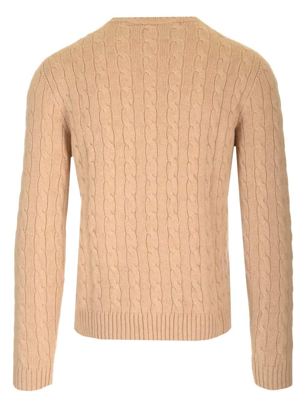 Al Duca D'Aosta Valentino Garavani Maglione A Trecce In Cashmere