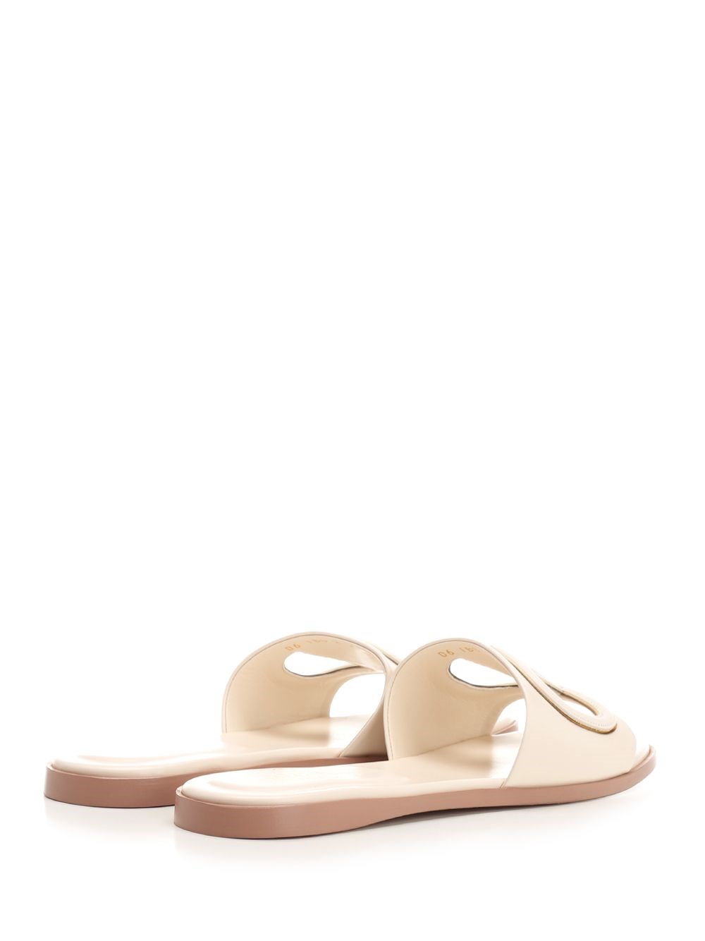 Al Duca D'Aosta Valentino Garavani Sandalo Piatto "V Logo"