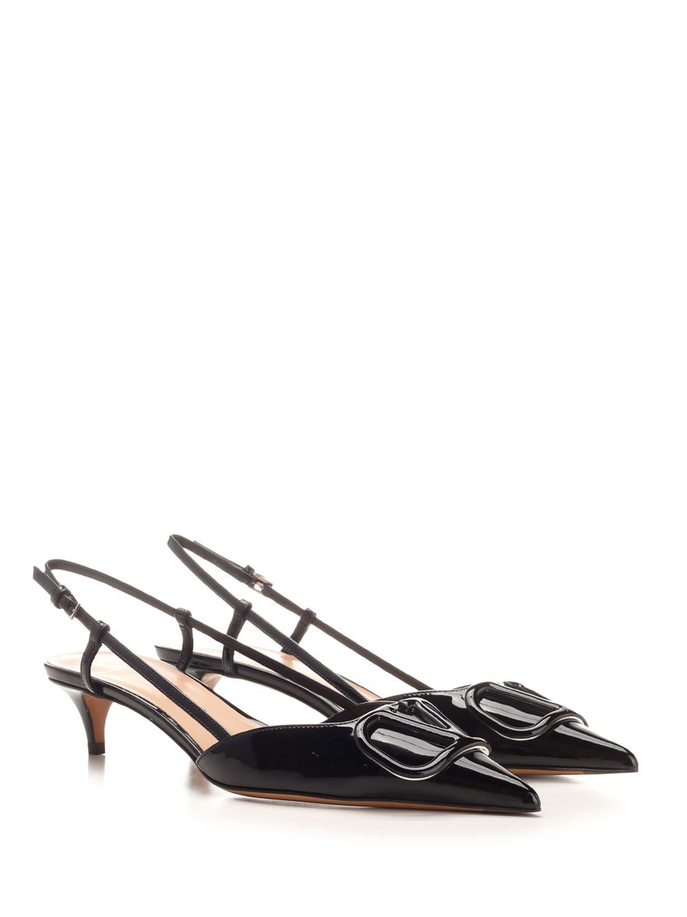 Al Duca D'Aosta Valentino Garavani Slingback "V Logo"