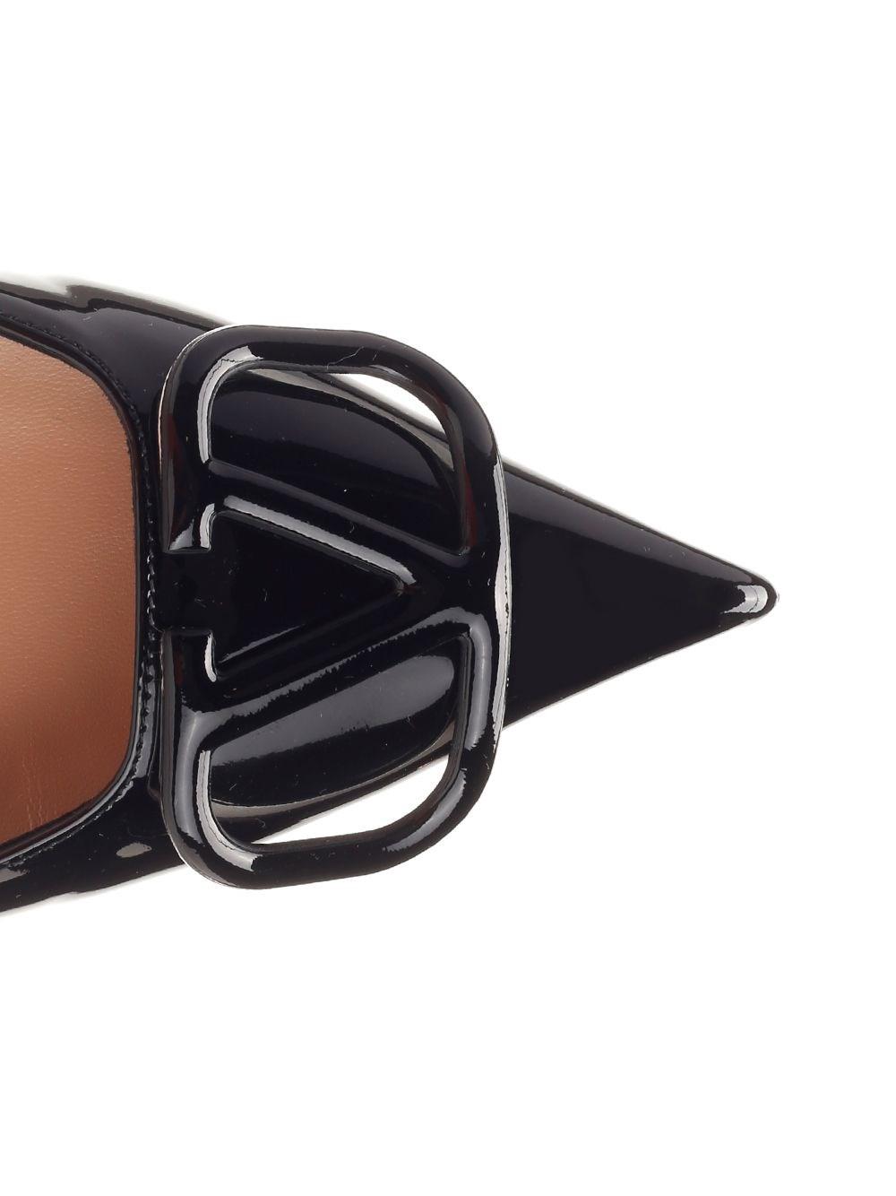 Al Duca D'Aosta Valentino Garavani Slingback "V Logo"