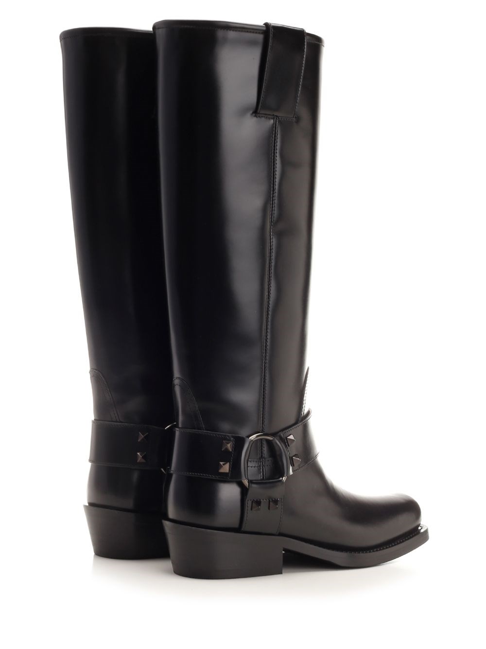 Al Duca D'Aosta Valentino Garavani Stivale Biker Alto