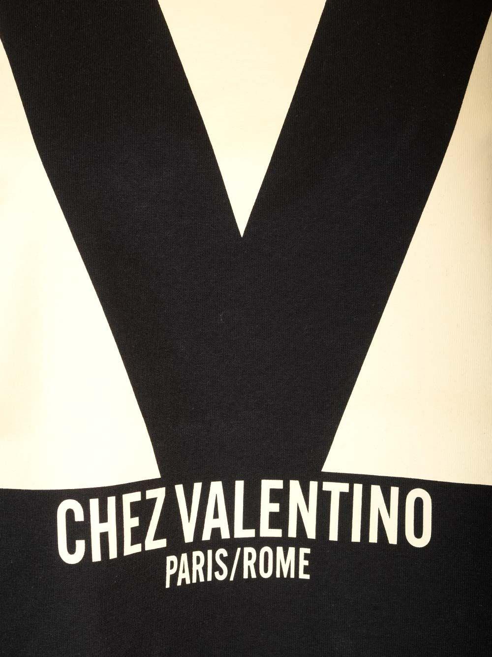 Al Duca D'Aosta Valentino Garavani T-shirt Stampa "Chez Valentino"