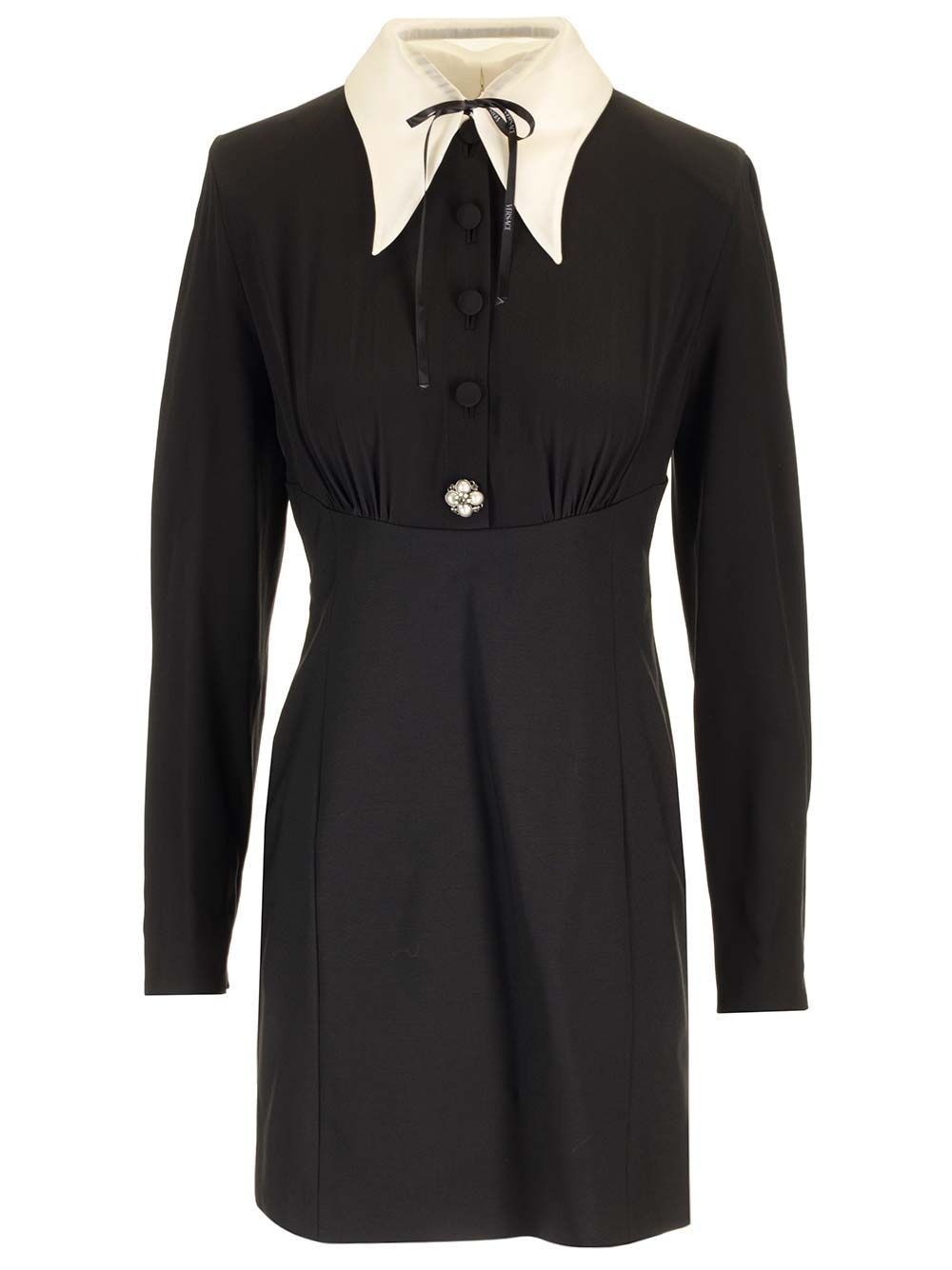 Al Duca D'Aosta Versace Mini abito in crepe de chine