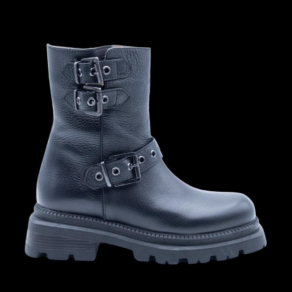 ALBANO Biker neri fondo in gomma