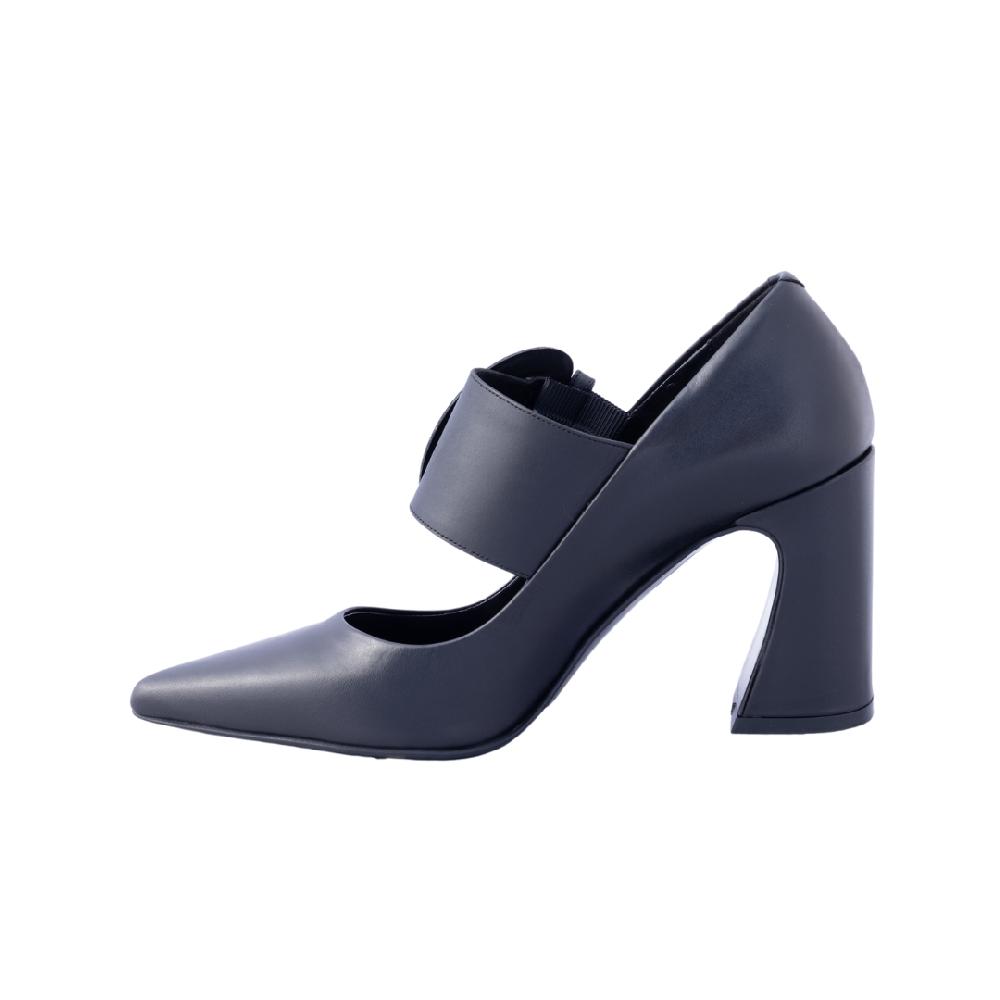 ALBANO Decolletè Nero Con Fibbia