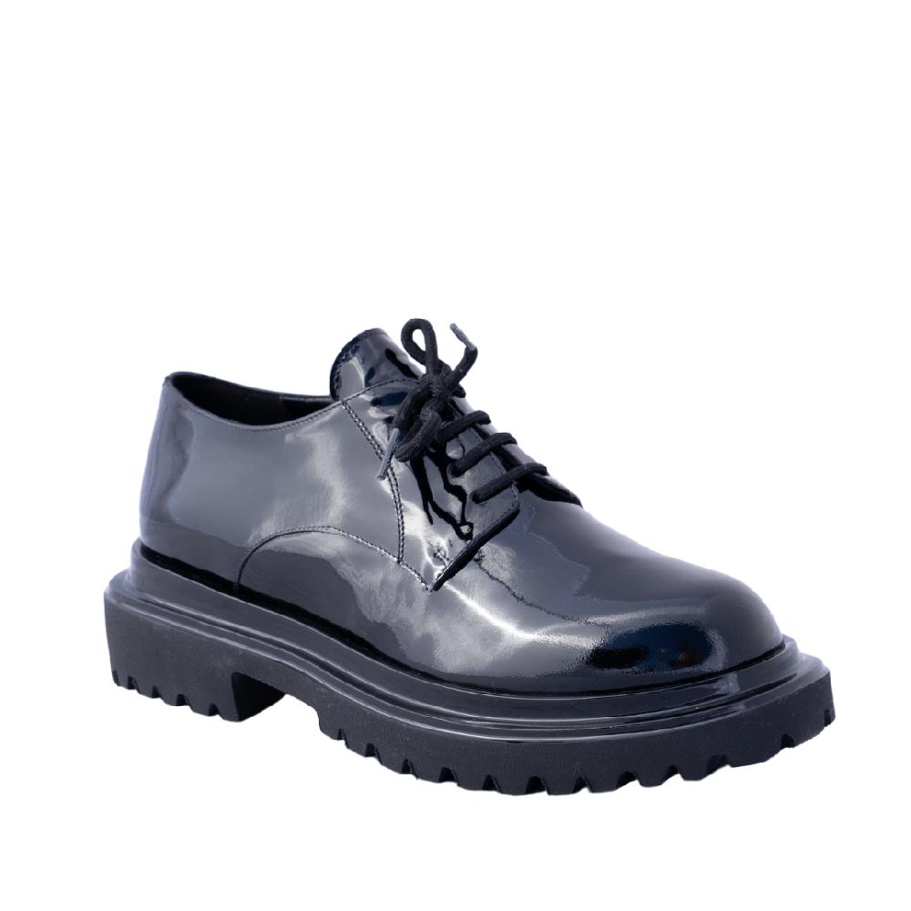 ALBANO Mocassini Con Lacci Neri