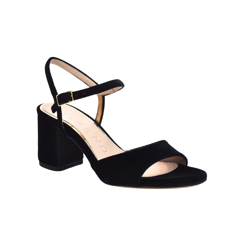 ALBANO Sandali Velluto Neri