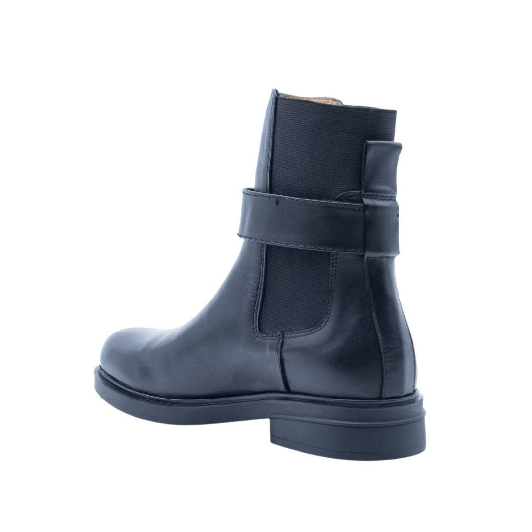 ALBANO Tronchetti Neri Con Chiusura Laterale