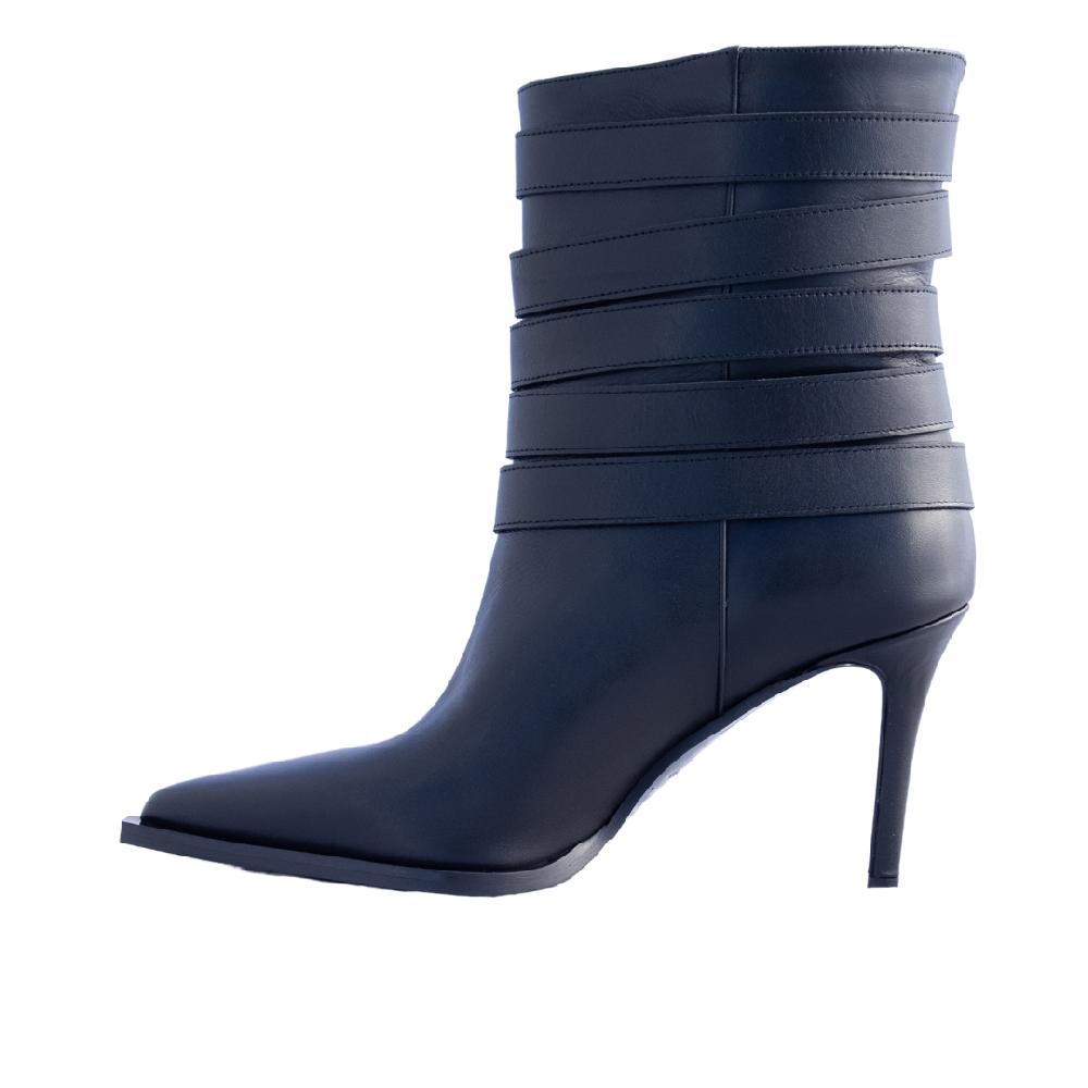 ALBANO Tronchetti Neri Con Fibbie