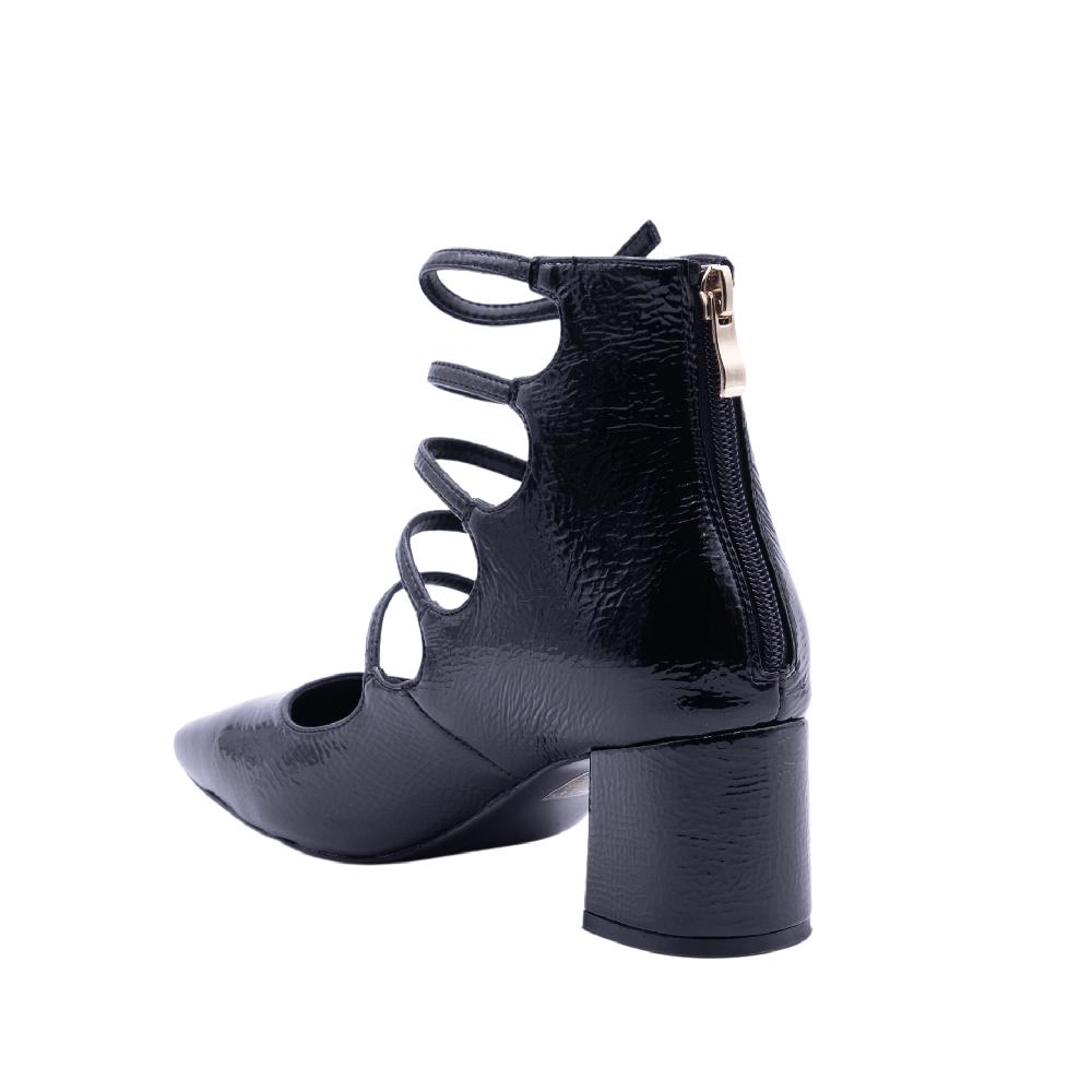 ALBANO VANITY Decolletè Nero Con Cinturini