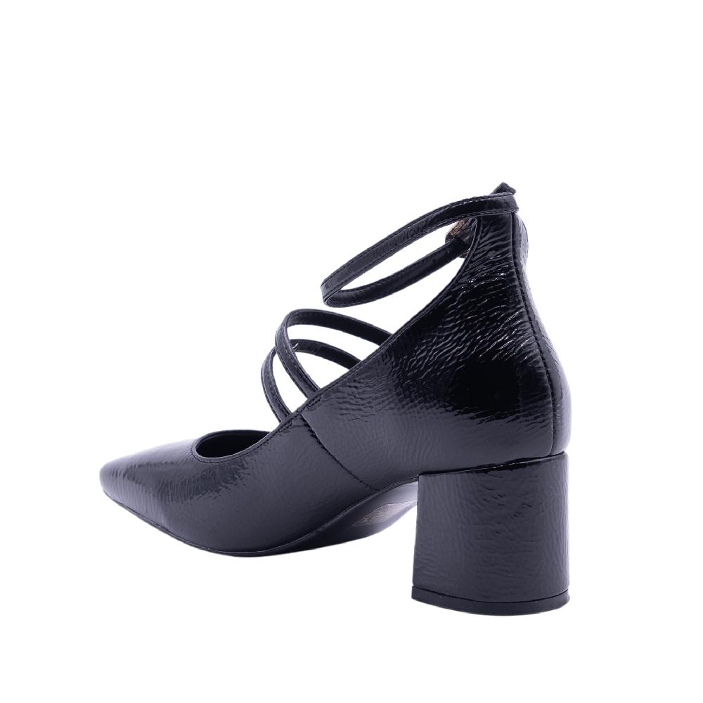 ALBANO VANITY Decolletè Nero Con Cinturini