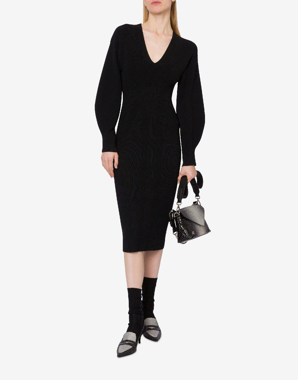 Alberta Ferretti Abito In Maglia Stretch