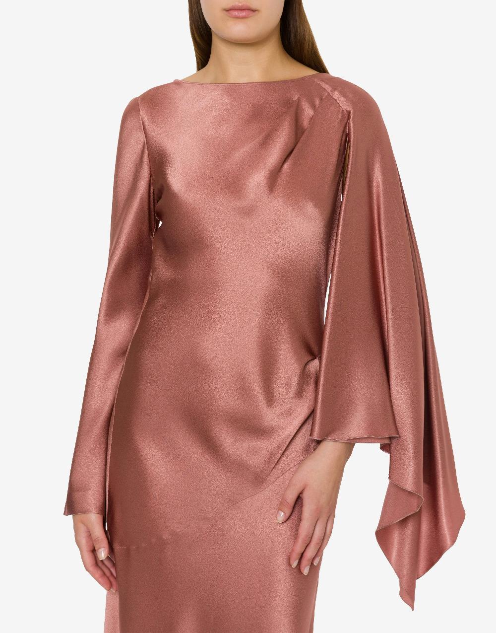 Alberta Ferretti Abito In Raso