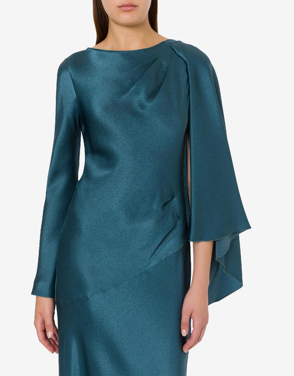 Alberta Ferretti Abito In Raso