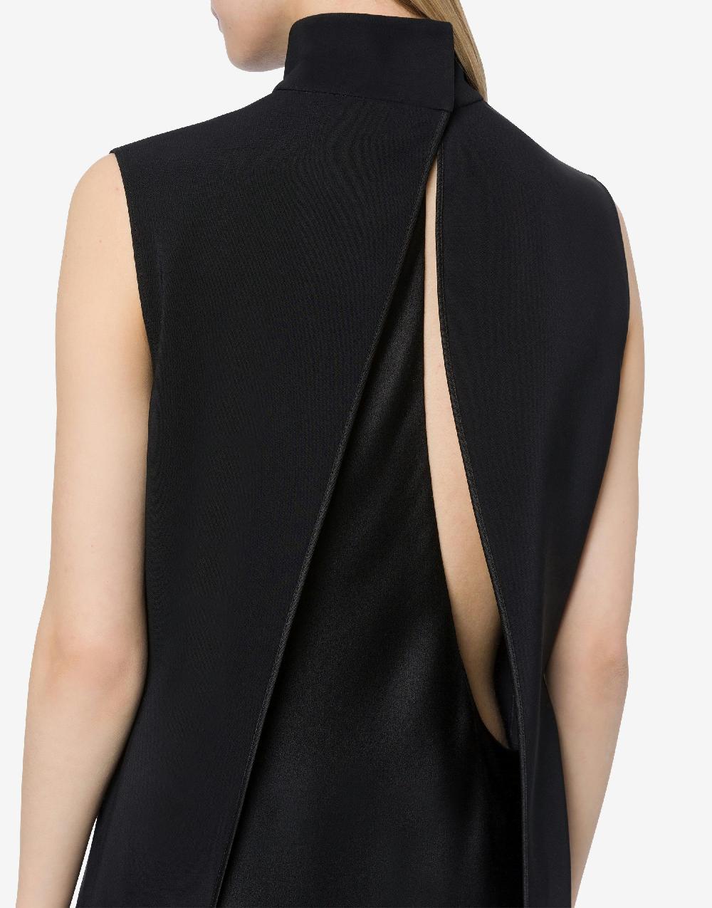 Alberta Ferretti Abito Lungo In Cady Stretch