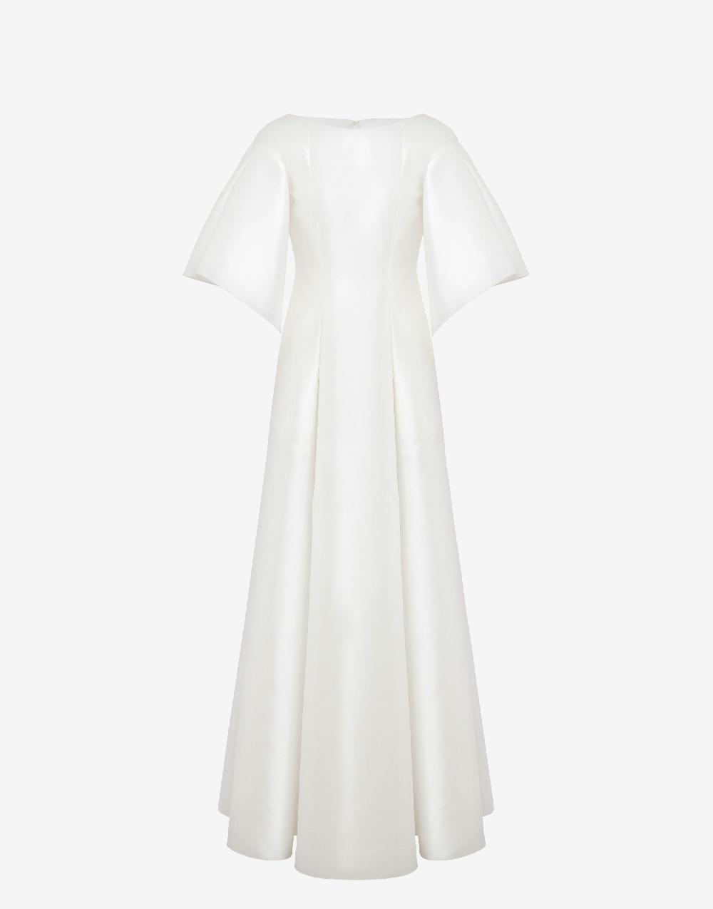 Alberta Ferretti Abito lungo in mikado