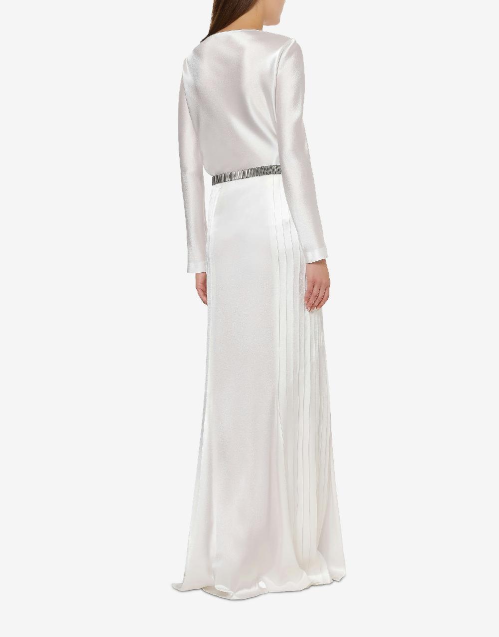 Alberta Ferretti Blusa In Raso Cocktail