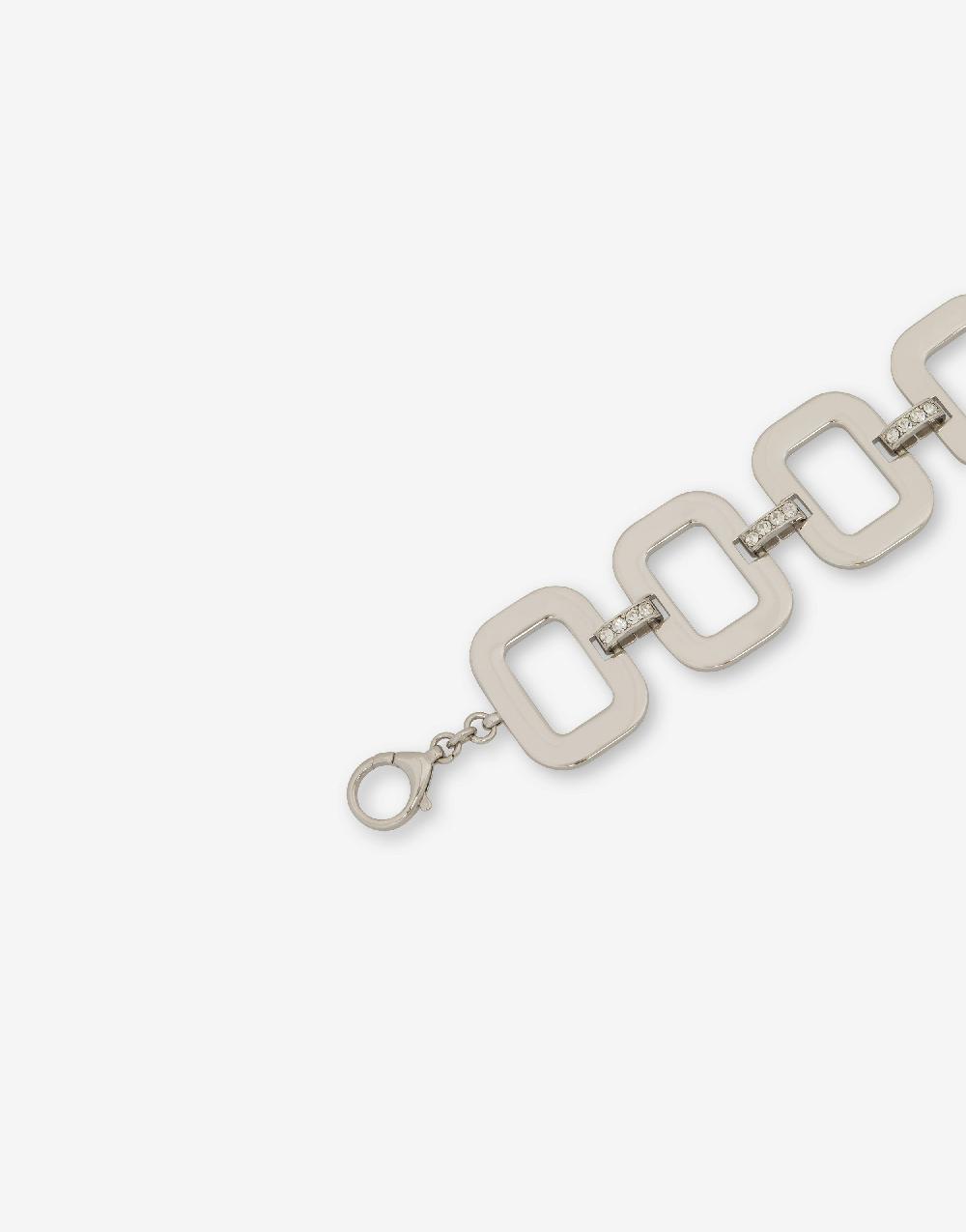 Alberta Ferretti Bracciale In Metallo Con Strass