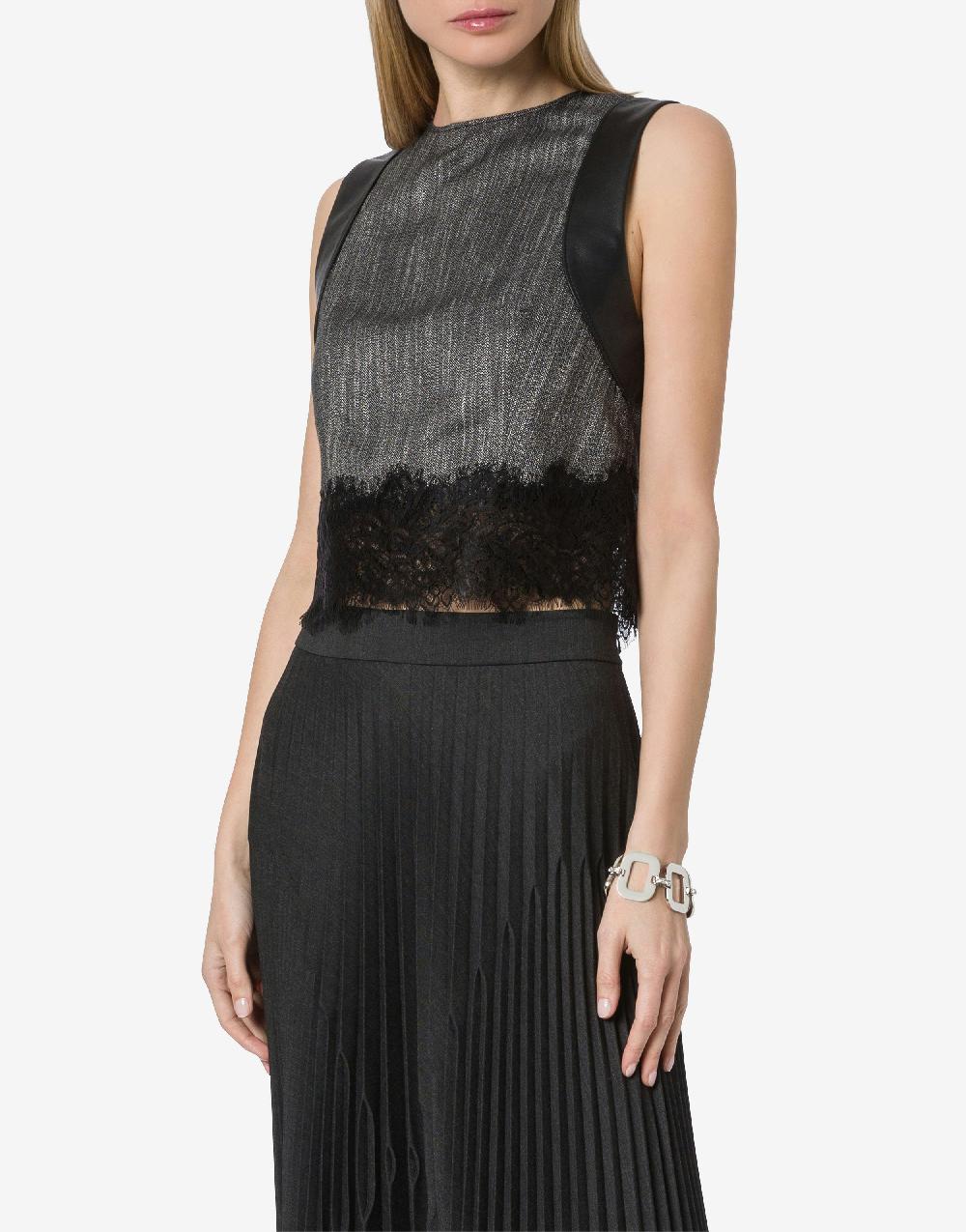 Alberta Ferretti Bracciale In Metallo Con Strass