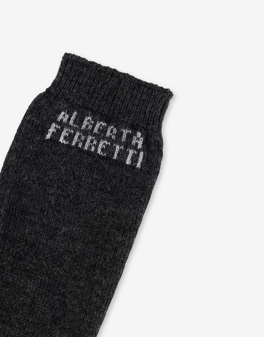 Alberta Ferretti Calze In Lana E Seta