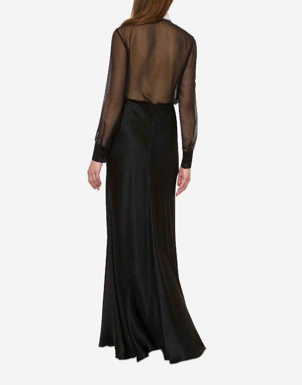 Alberta Ferretti Camicia In Chiffon Organico