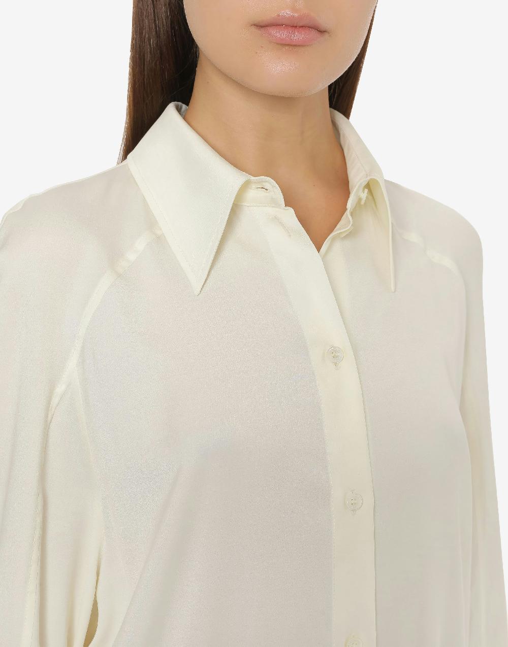 Alberta Ferretti Camicia In Misto Viscosa Fluido