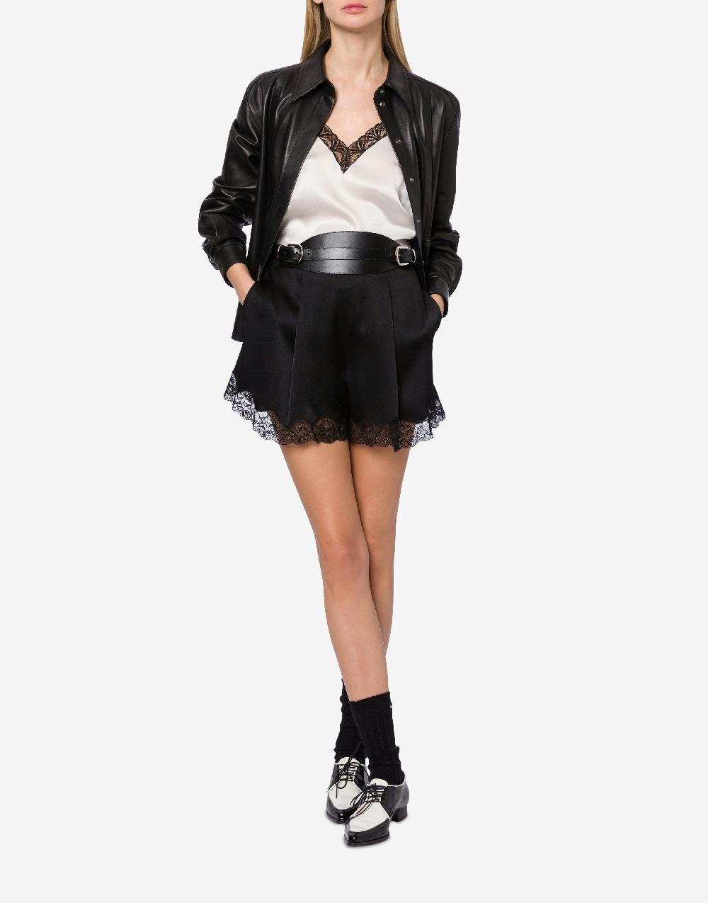 Alberta Ferretti Camicia In Nappa Glossy