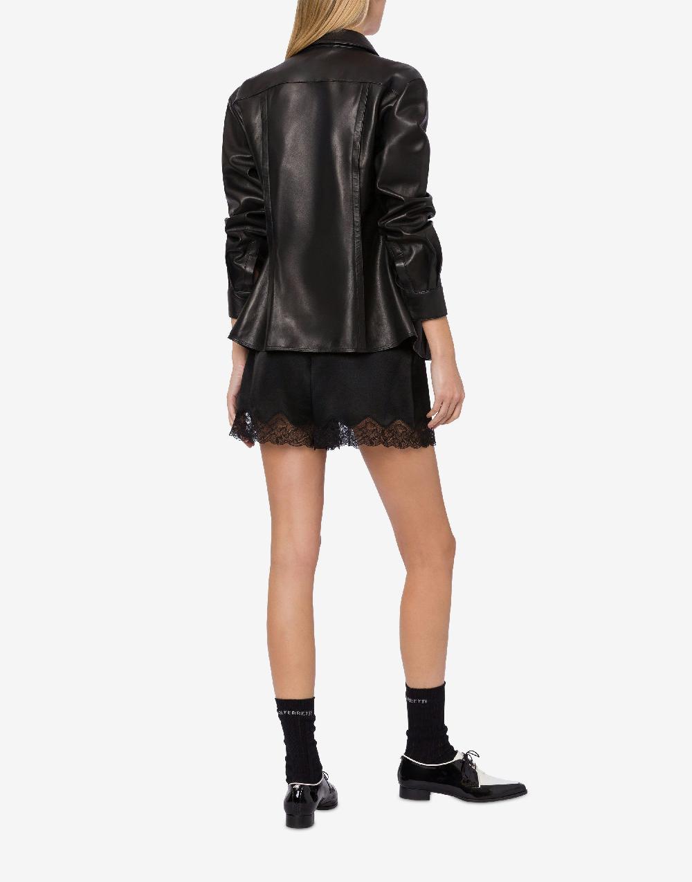 Alberta Ferretti Camicia In Nappa Glossy