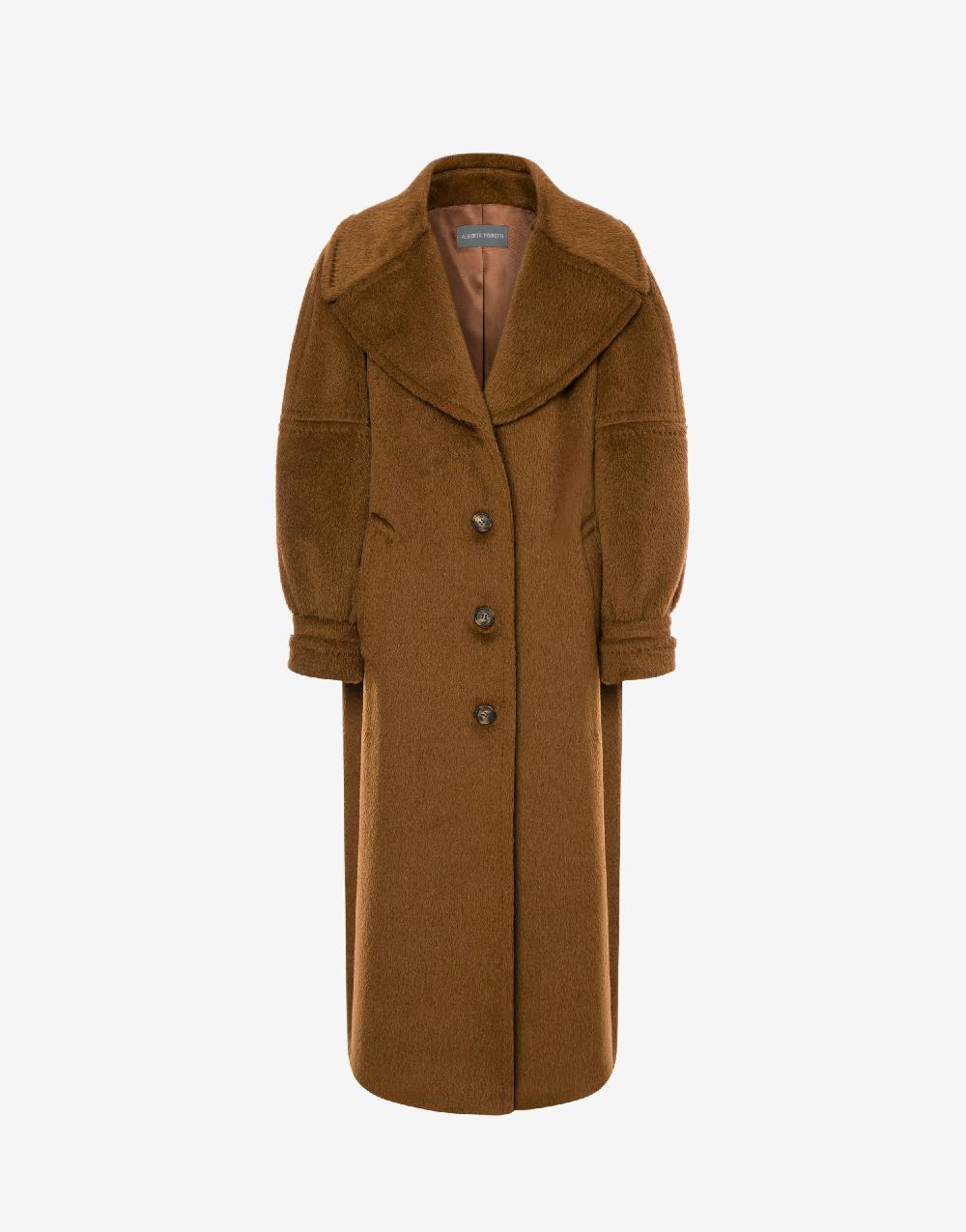 Alberta Ferretti Cappotto in alpaca Suri