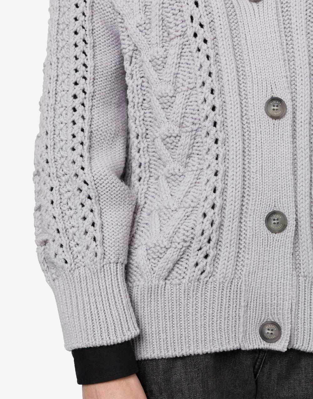 Alberta Ferretti Cardigan Oversize In Lana