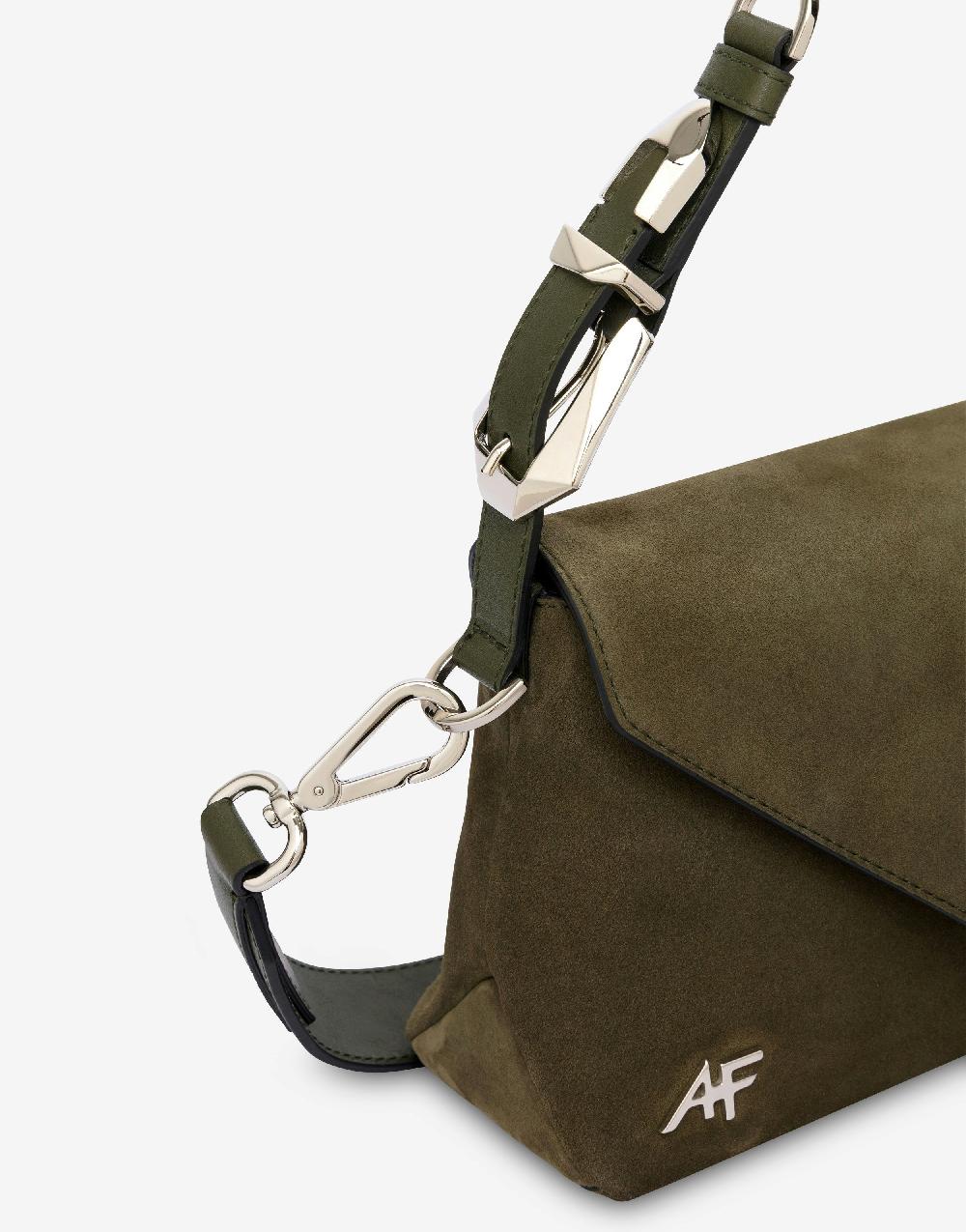 Alberta Ferretti Dori Bag Piccola In Camoscio