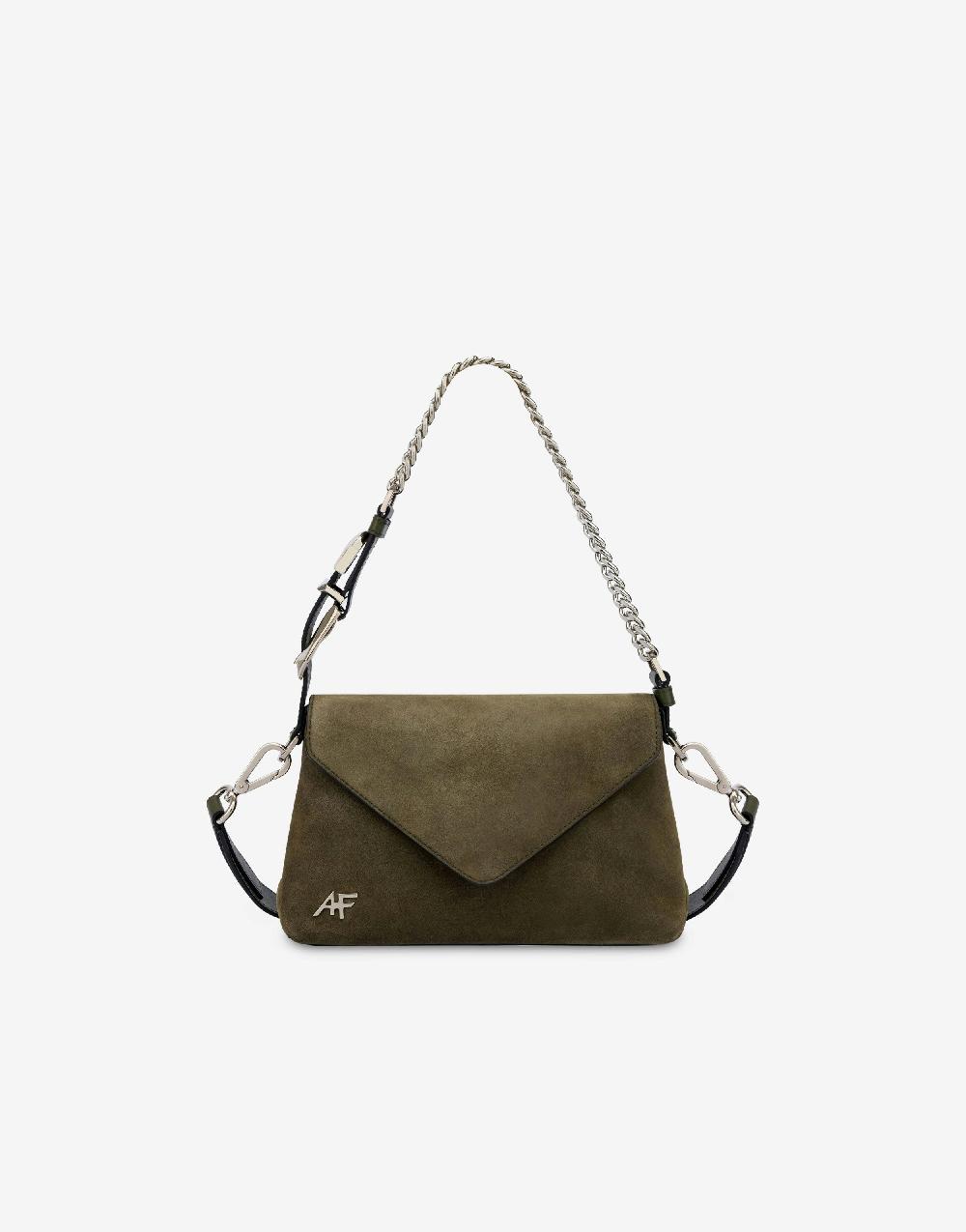 Alberta Ferretti Dori bag piccola in camoscio