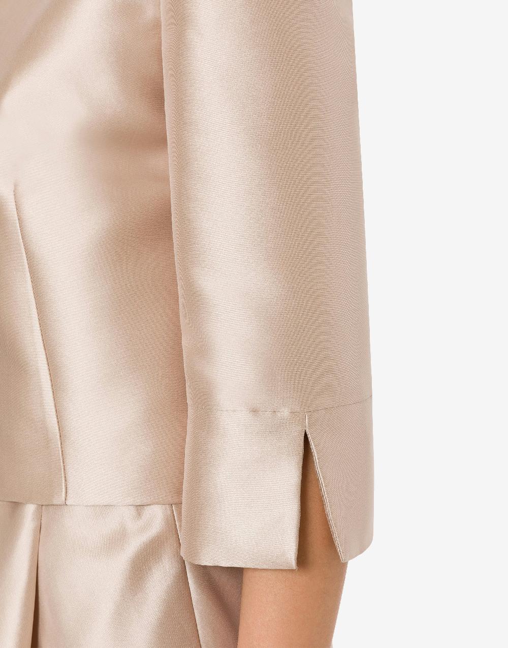 Alberta Ferretti Giacca Corta In Mikado