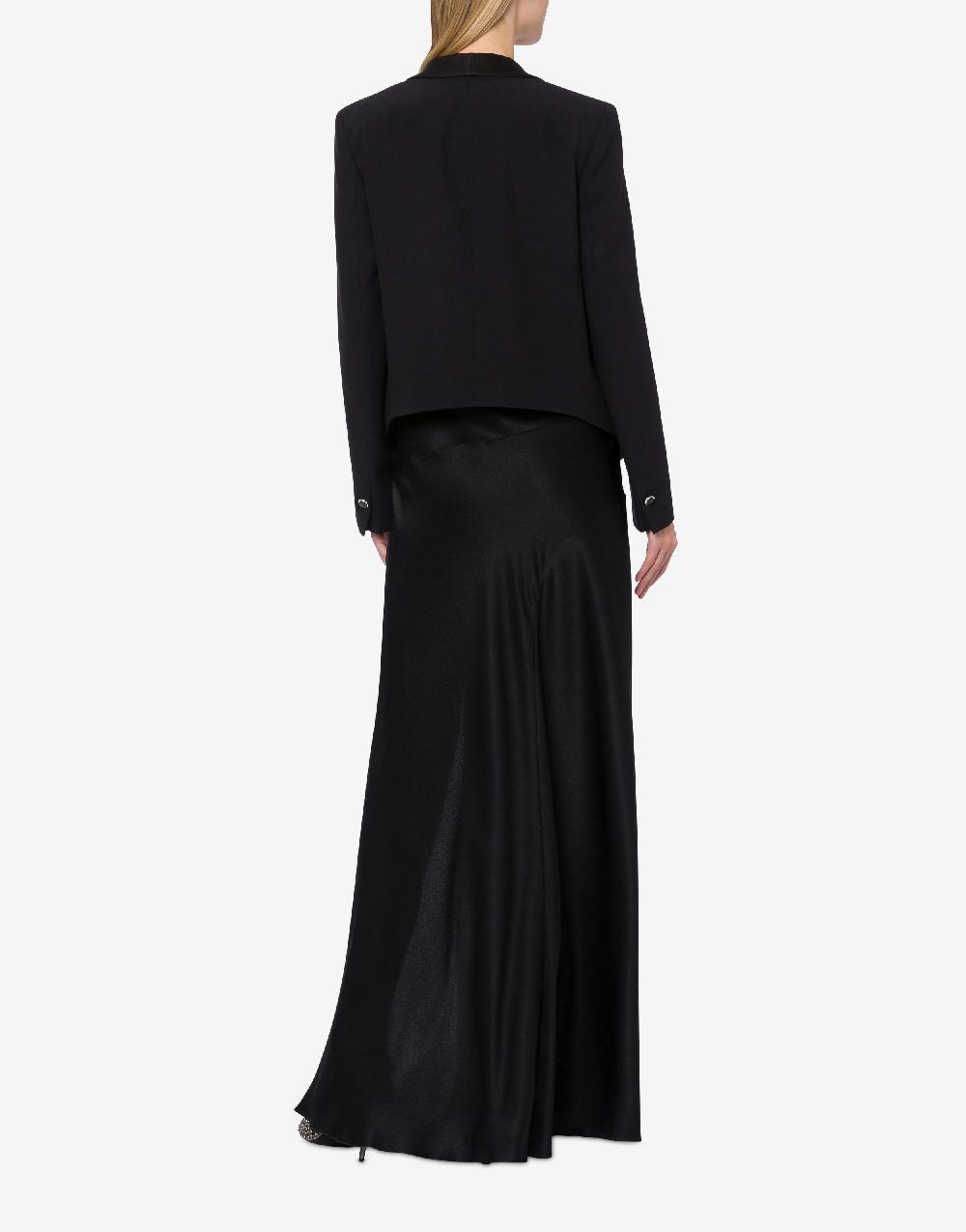 Alberta Ferretti Giacca Smoking In Enver Satin