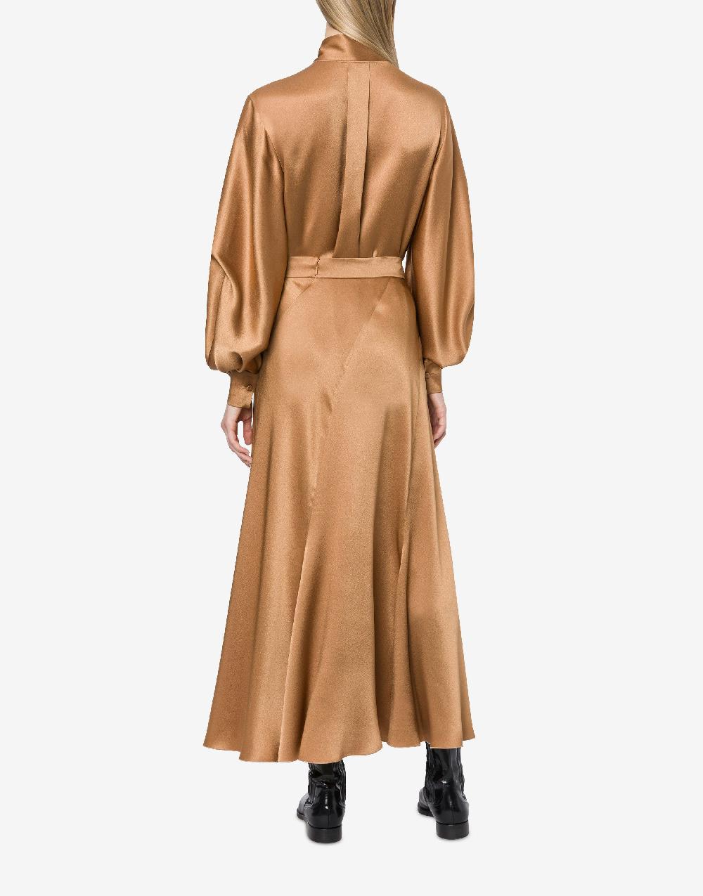 Alberta Ferretti Gonna Longuette In Raso