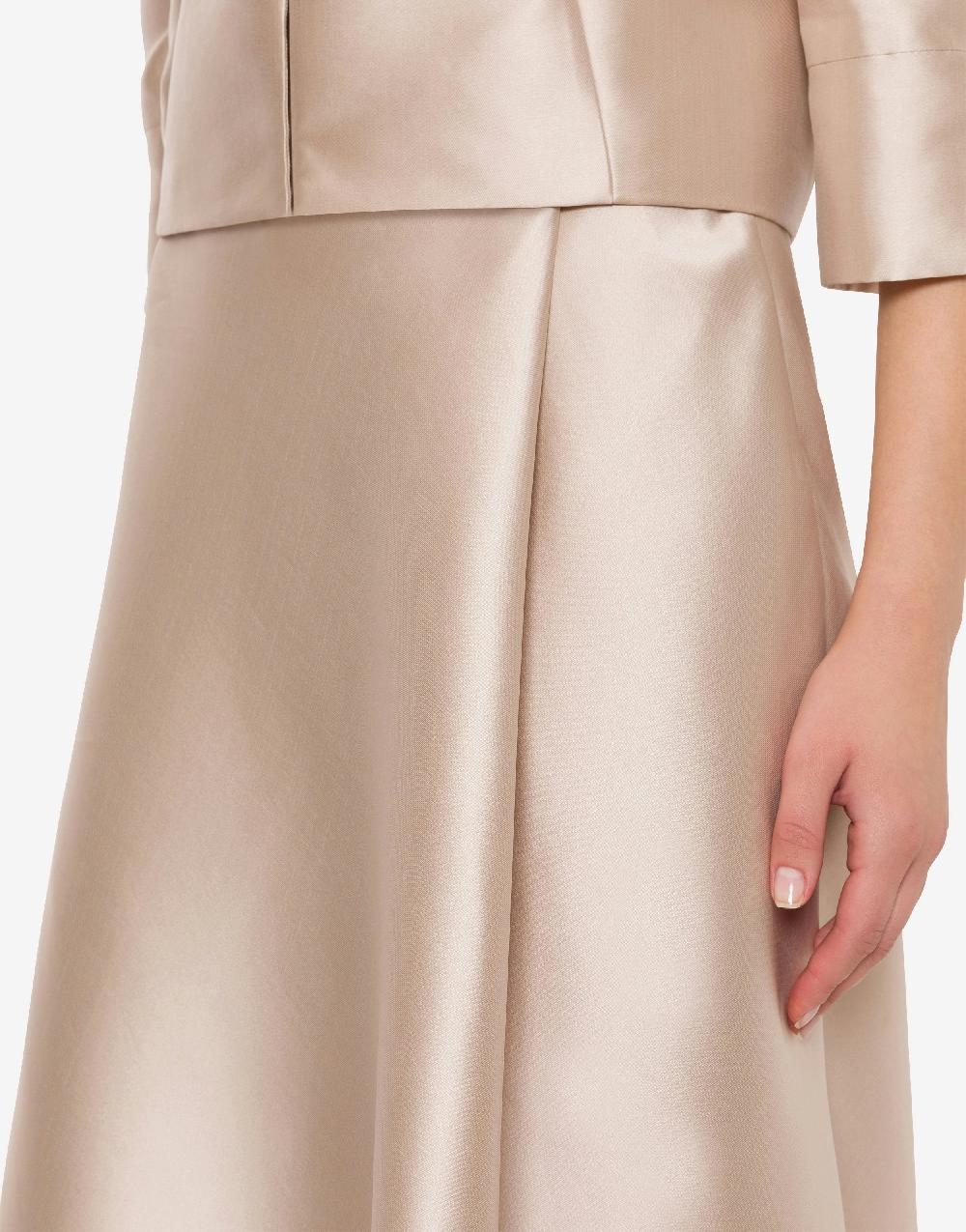 Alberta Ferretti Gonna Lunga In Mikado