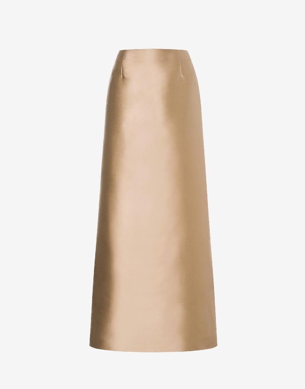 Alberta Ferretti Gonna lunga in mikado